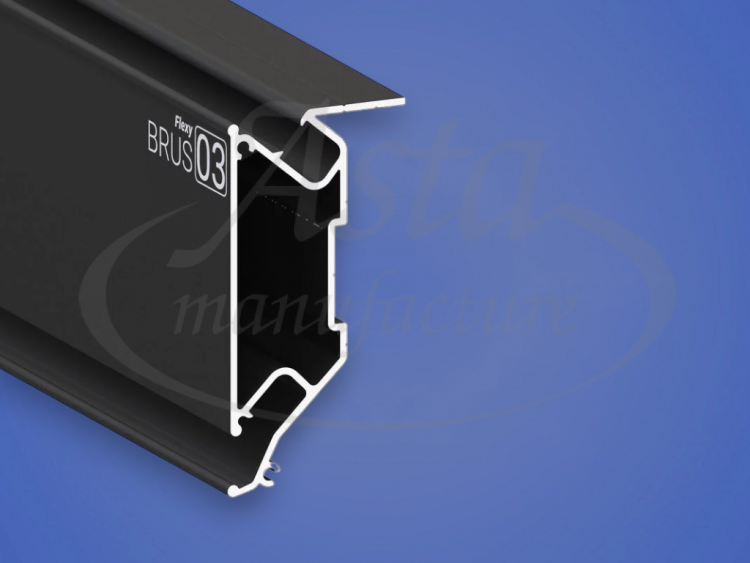 Профиль Flexy BRUS 03 (ПФ-8153) брус для конструкций (2м) Профиль Flexy BRUS 03 (ПФ-8153) брус для конструкций (2м)